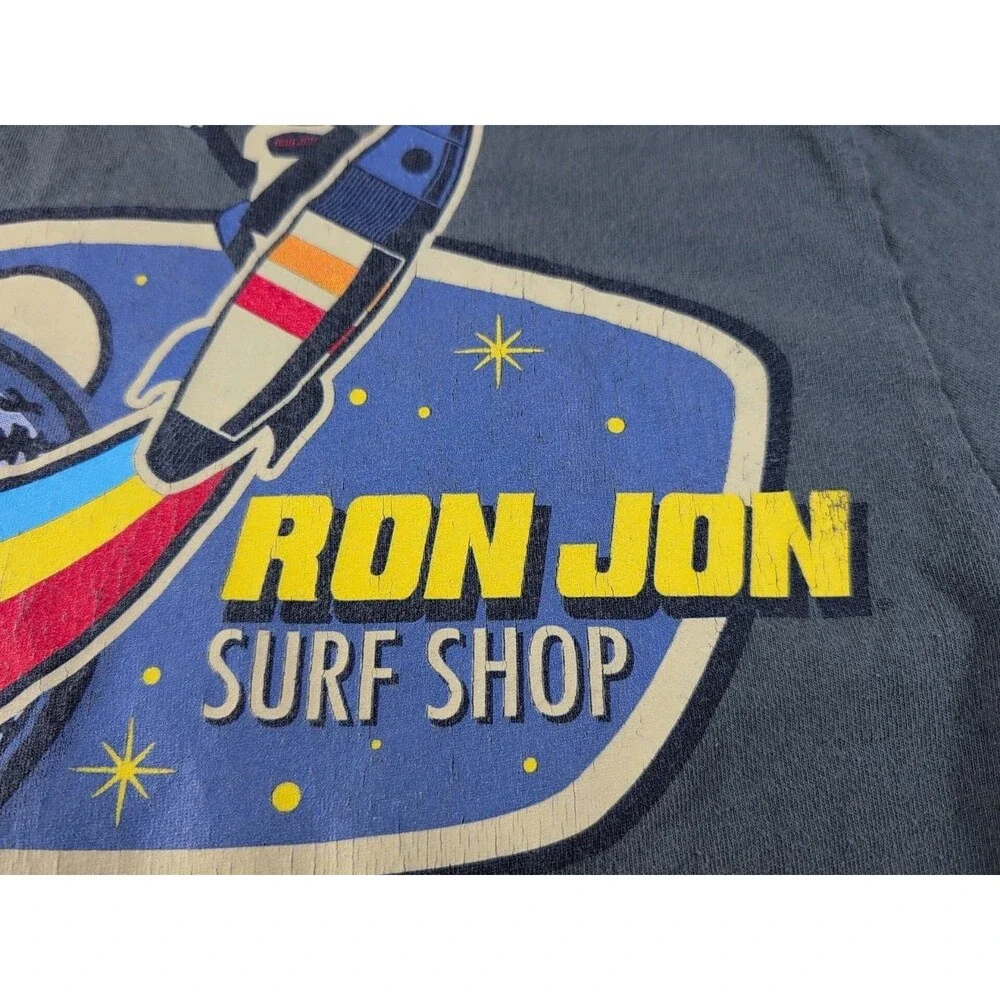 Ron Jon Surf Shop Panama City Beach T-Shirt Unisex Youth Small Blue